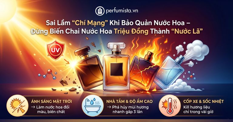 Sai lam chi mang khi bao quan nuoc hoa