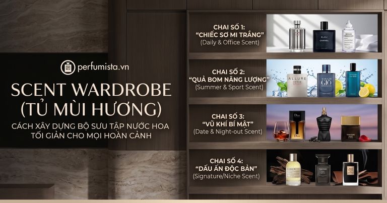 Scent wardrobe tu mui huong cach xay dung bo suu tap nuoc hoa toi gian cho moi hoan canh