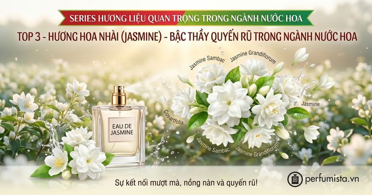 top 3 huong hoa nhai jasmine bac thay quyen ru trong nganh nuoc hoa