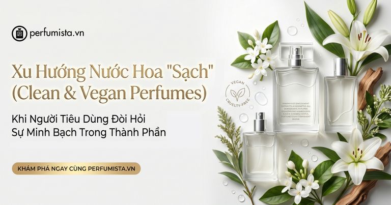 Xu huong nuoc hoa sach clean and vegan perfumes khi nguoi tieu dung doi hoi su minh bach trong thanh phan